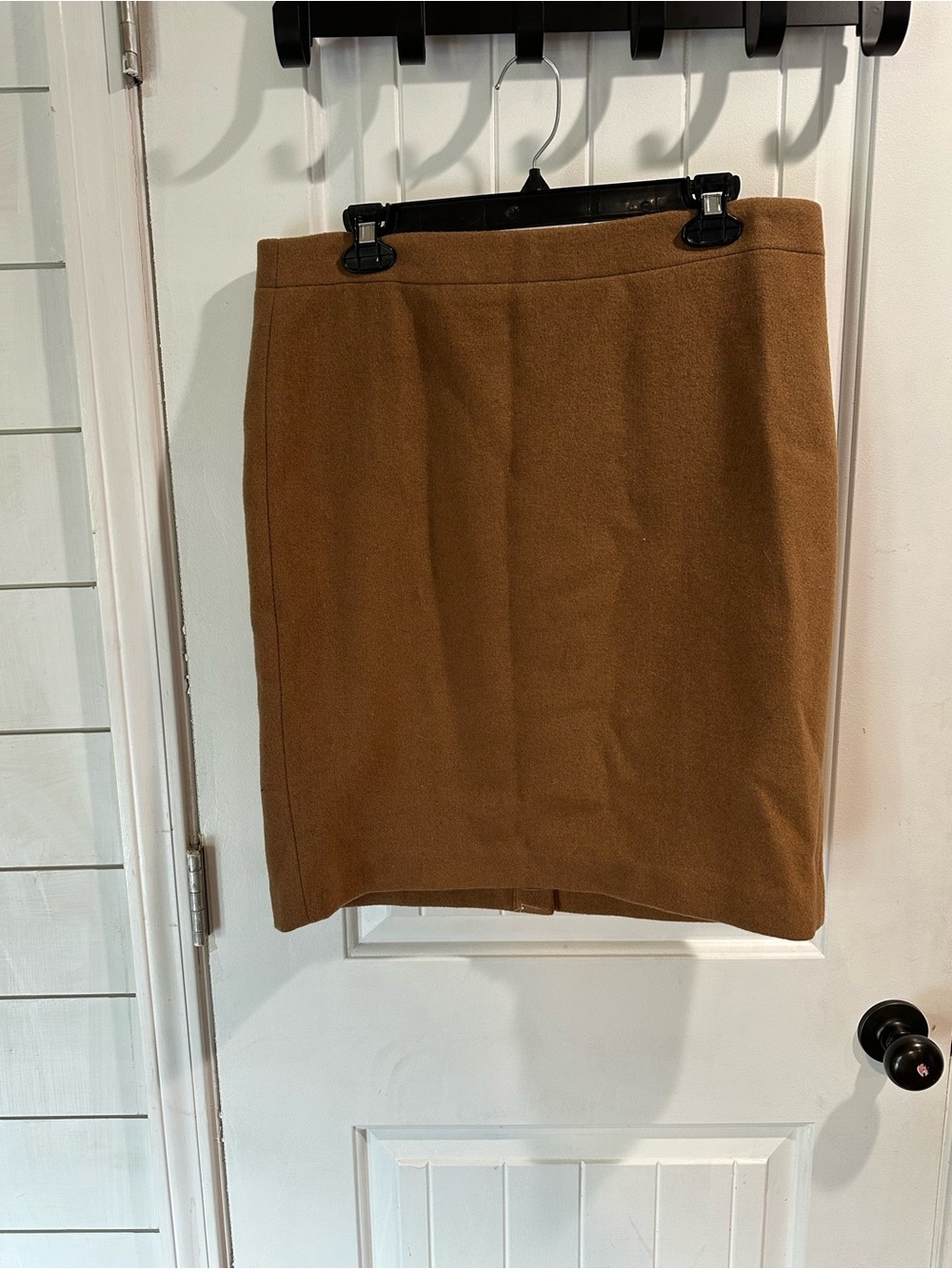 J. Crew wool blend Camel Pencil Skirt